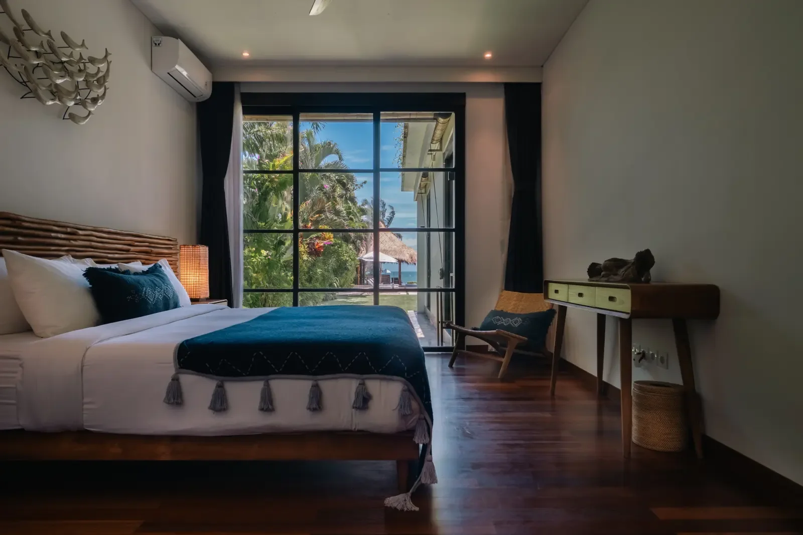 Private king bedroom at Villa Lux Bali