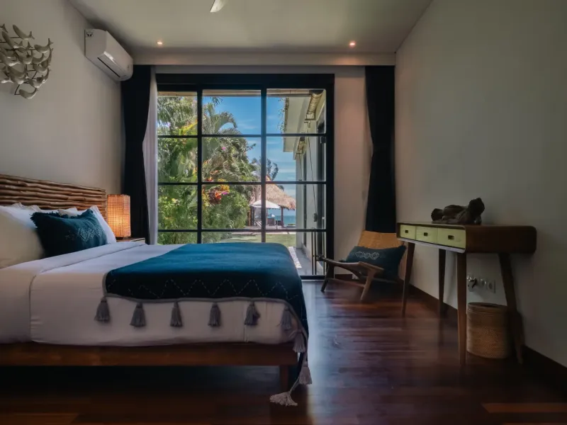 Private king bedroom at Villa Lux Bali